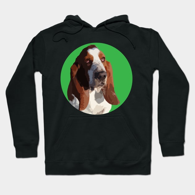 Basset Hound Hoodie by NV